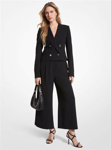 michael kors cropped black paint|Cropped Blazer: Shop Cropped Blazer .